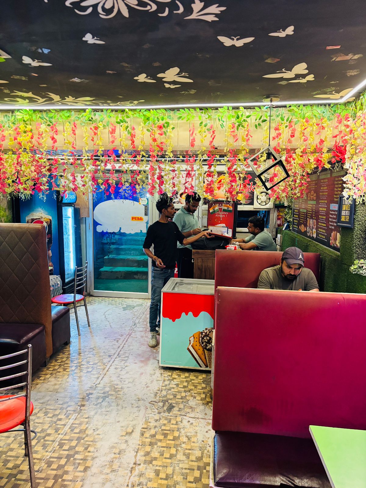 Pizza Cave Interior