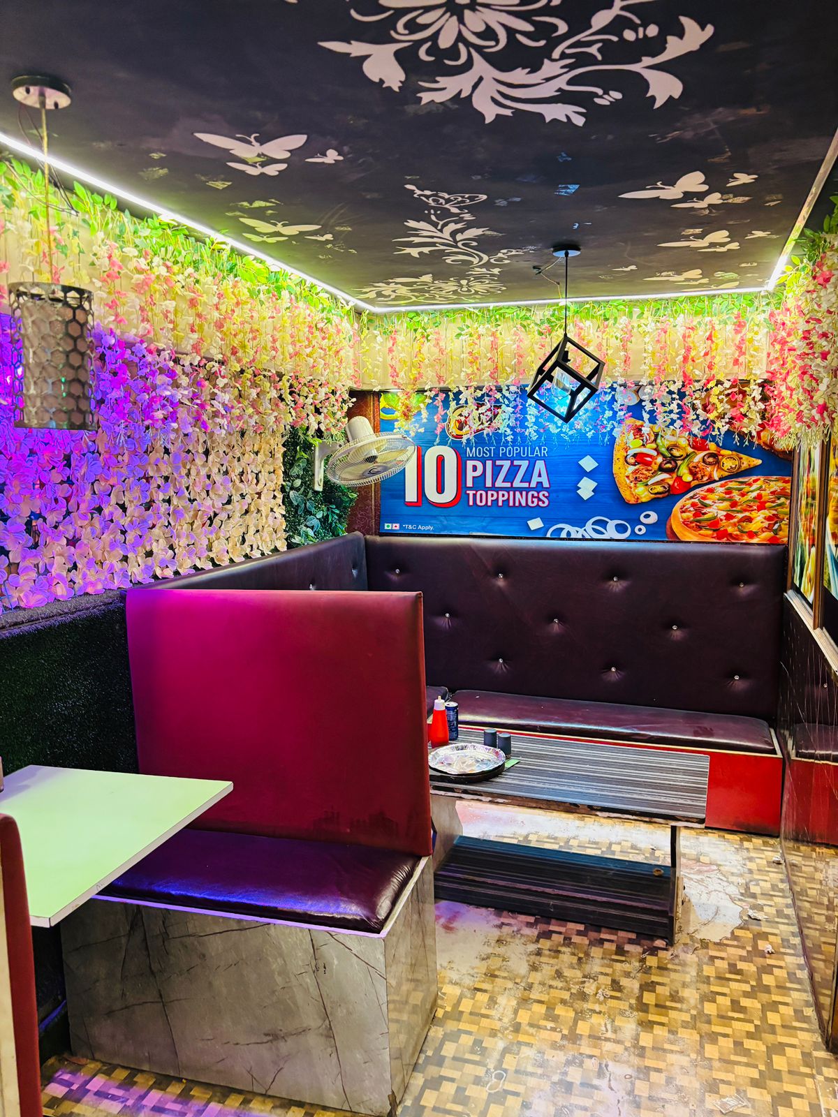 Pizza Cave Interior